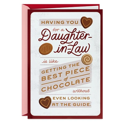 So Lucky to Have You in the Family Valentine's Day Card for Daughter-in-Law for only USD 4.99 | Hallmark