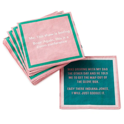 Drinks on Me Modern Tech Funny Party Napkins, Pack of 20 for only USD 5.99 | Hallmark