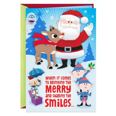 Rudolph the Red-Nosed Reindeer® Musical Christmas Card for only USD 5.59 | Hallmark