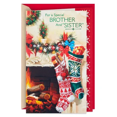 Joy, Love and Memories Christmas Card for Brother and Sister-in-Law for only USD 3.99 | Hallmark