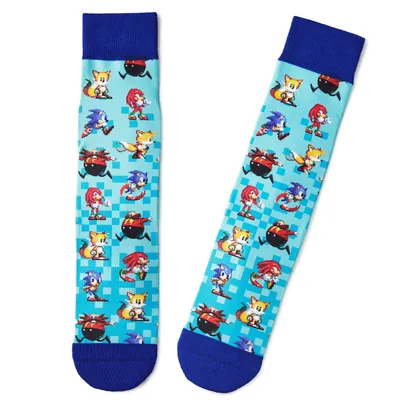 SEGA Sonic the Hedgehog™ 16-Bit Style Crew Socks for only USD 14.99 | Hallmark