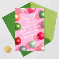 Bright and Wonderful Christmas Card for Daughter for only USD 2.99 | Hallmark