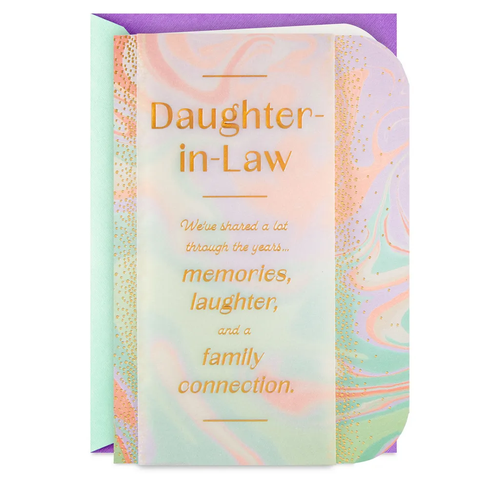 We've Shared a Lot Birthday Card for Daughter-in-Law for only USD 6.59 | Hallmark