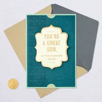 You're a Good Son and So Much More Birthday Card for only USD 5.99 | Hallmark