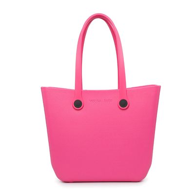 Jen & Co. Large Carrie Versa Tote Bag in Hot Pink