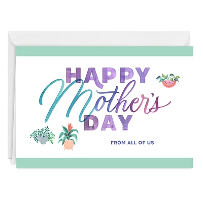 Potted Plants Folded Mother's Day Photo Card for only USD 4.99 | Hallmark