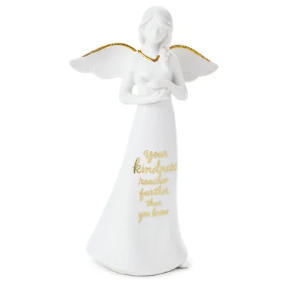 Your Kindness Reaches Angel Figurine, 8.25" for only USD 29.99 | Hallmark