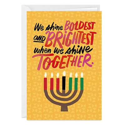 Shine Together Custom Kwanzaa Card for only USD 4.99 | Hallmark