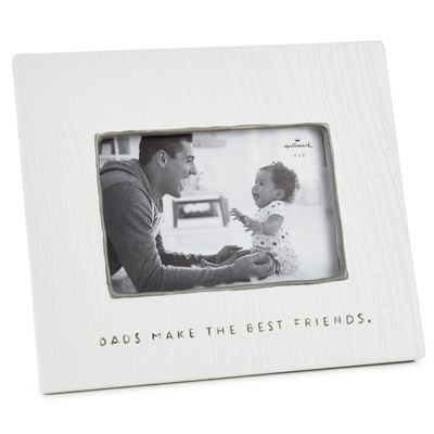 Dads Make the Best Friends Ceramic Picture Frame, 4x6