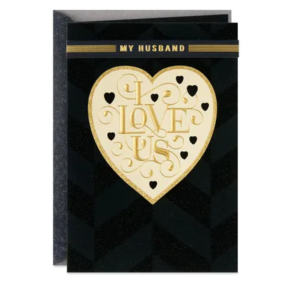 I Love Us Valentine's Day Card for Husband for only USD 7.59 | Hallmark