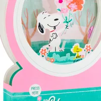 Peanuts® Snoopy Snow Globe 3D Pop-Up Mother's Day Card With Motion for only USD 12.99 | Hallmark