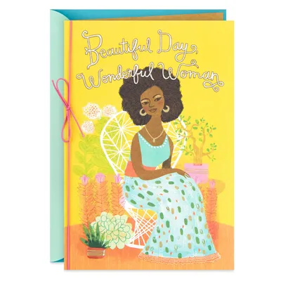 Beautiful Day, Wonderful Woman Birthday Card for Her for only USD 3.99 | Hallmark