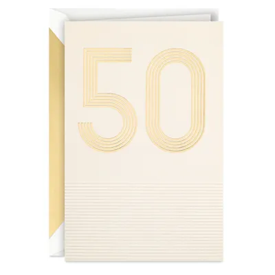 Celebrating You 50th Birthday Card for only USD 5.99 | Hallmark