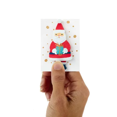 3.25" Mini Merry Santa Christmas Card for only USD 3.99 | Hallmark