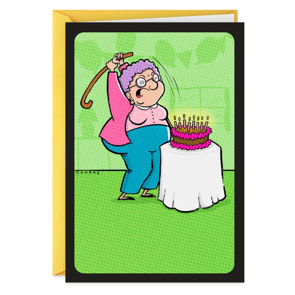 Senior Woman Blowing Out Candles On Birthday Cake Stock Photo - Download  Image Now - Birthday Cake, Senior Women, Birthday Candle - iStock