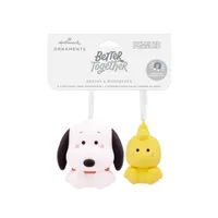 Better Together Snoopy and Woodstock Magnetic Hallmark Ornaments, Set of 2 for only USD 12.99 | Hallmark