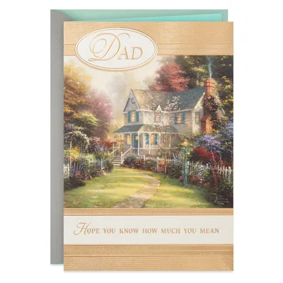 Thomas Kinkade Grateful for You Easter Card for Dad for only USD 3.79 | Hallmark