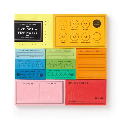 I've Got a Few Notes Tear-Off Note Pad Set for only USD 14.00 | Hallmark