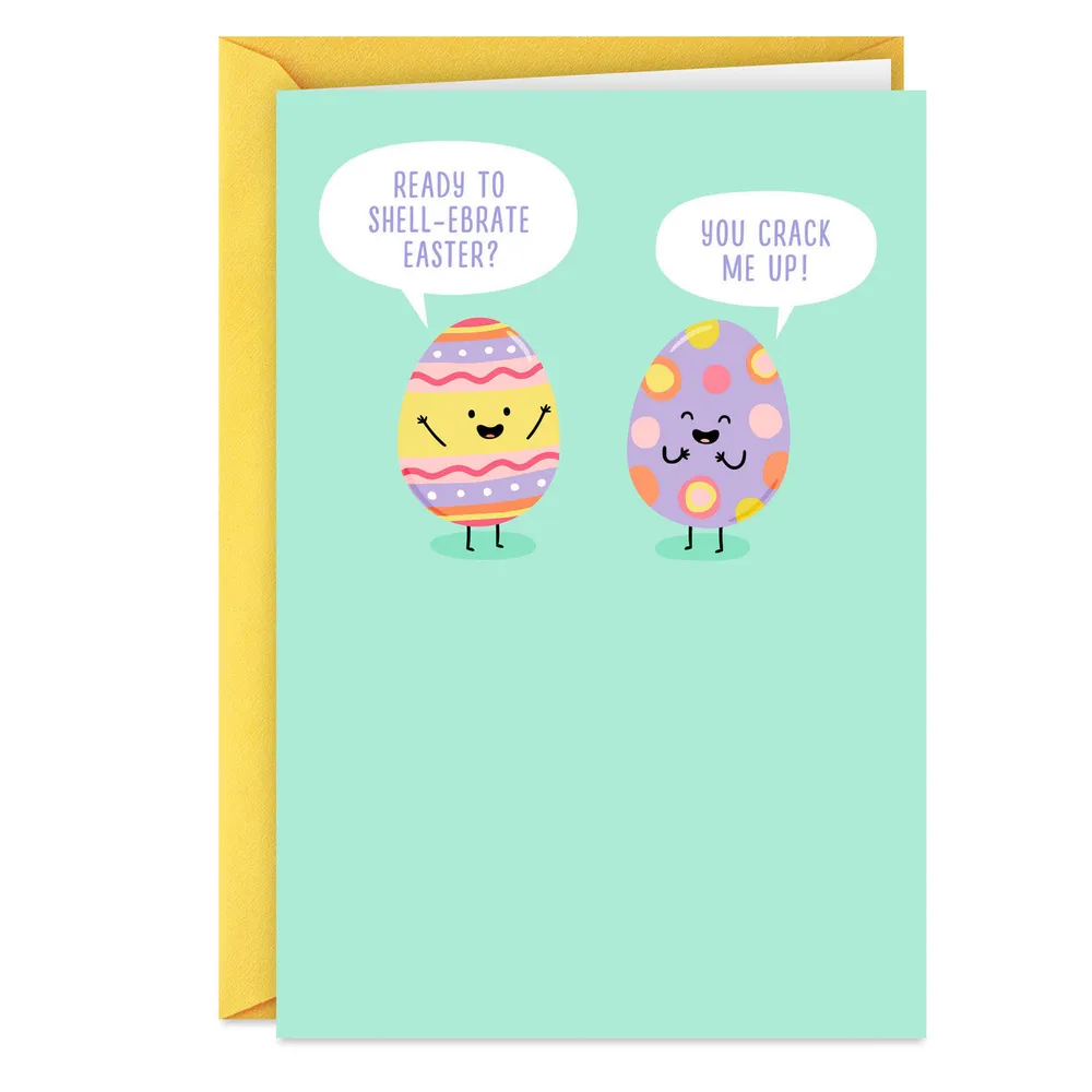 Punny Egg Characters Funny Easter Card for only USD 3.69 | Hallmark