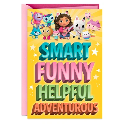 DreamWorks Animation Gabby's Dollhouse You're Totally Cat-tastic Birthday Card for Kids for only USD 2.99 | Hallmark