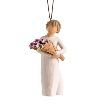 Willow Tree Surprise Tulip Bouquet Figurine Ornament, 4" H for only USD 22.99 | Hallmark