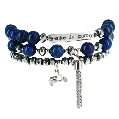 Soul Stacks Enjoy the Journey Beaded Stretch Bracelets, Set of 3 for only USD 19.99 | Hallmark