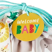28" Welcome Baby Large Fabric Gift Bag With Tag for only USD 14.99 | Hallmark