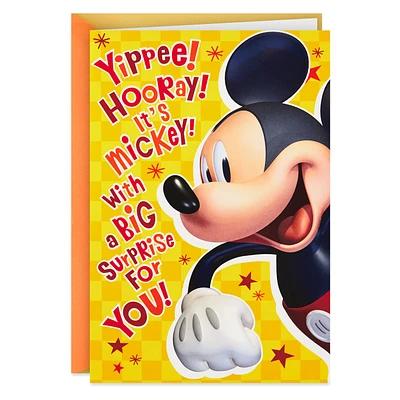 Disney Mickey Mouse Hot Dog Musical Birthday Card for only USD 5.99 | Hallmark