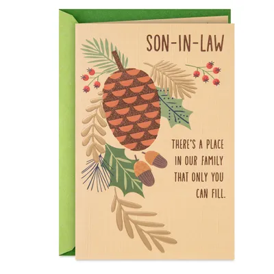 Love Who You Are Christmas Card for Son-in-Law for only USD 4.99 | Hallmark
