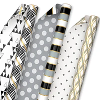 Mod Patterns 3-Pack Wrapping Paper, Ribbon and Sticker Tags for only USD 19.99 | Hallmark