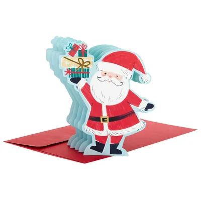 Santa Christmas Wishes 3D Pop-Up Christmas Card for only USD 7.99 | Hallmark