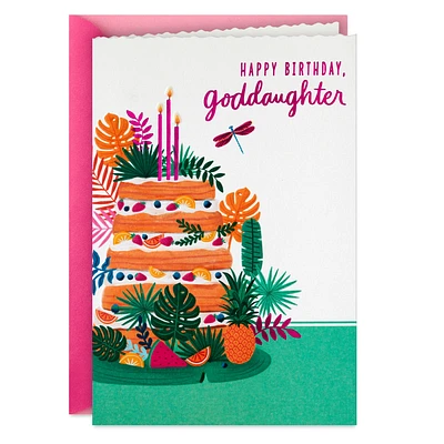 Unique and Wonderful Birthday Card for Goddaughter for only USD 4.59 | Hallmark