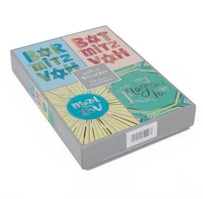 Bar Mitzvah, Bat Mitzvah and Mazel Tov Assorted Cards, Pack of 12 for only USD 7.99 | Hallmark