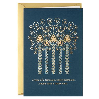 Wish for Happiness Candles Birthday Card for only USD 3.99 | Hallmark