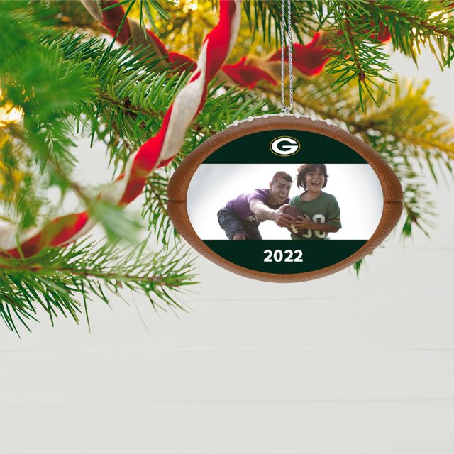 Personalized Green Bay Packers 2022 Ball Christmas Ornament