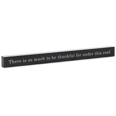 Under This Roof Wood Quote Sign, 23.5x2 for only USD 14.99 | Hallmark