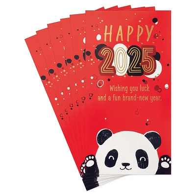 2025 Brand New Year Panda Chinese New Year Red Envelopes, Pack of 6 for only USD 4.99 | Hallmark