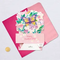 Tulips and Butterflies Musical 3D Pop-Up Mother's Day Card With Motion for only USD 11.99 | Hallmark