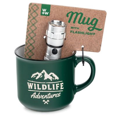 Wildlife Adventures Mug and Flashlight, Set of 2