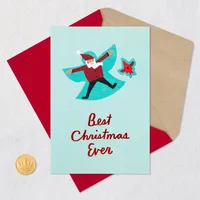 Snow Angel Santa Christmas Card for only USD 2.99 | Hallmark