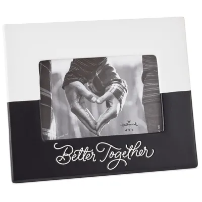 Better Together Ceramic Picture Frame, 4x6 for only USD 19.99 | Hallmark