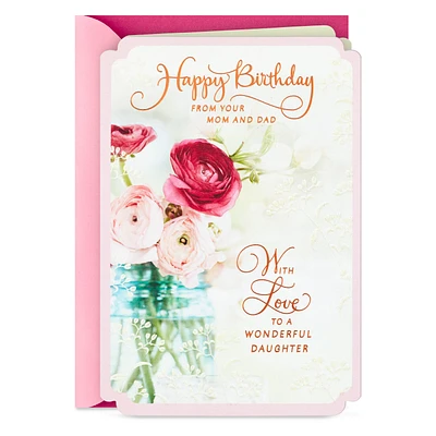 You're a Wonderful Daughter Birthday Card for only USD 4.99 | Hallmark