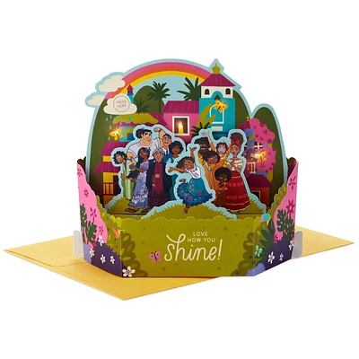 Disney Encanto Love How You Shine Musical 3D Pop-Up Card for Kids With Light for only USD 10.99 | Hallmark