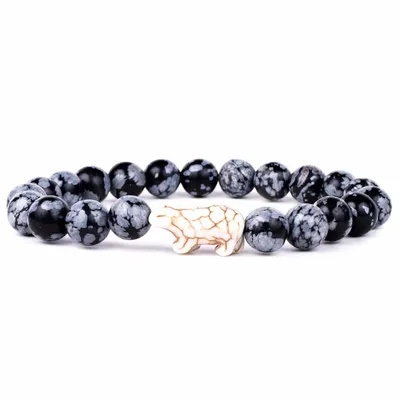 Fahlo Papillae Stone Polar Bear Venture Bracelet for only USD 18.99 | Hallmark