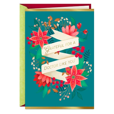 Grateful for You Holiday Thank-You Card for Doctor for only USD 2.99 | Hallmark