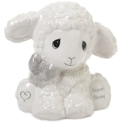 Precious Moments Heaven's Blessing Ceramic Lamb Bank for only USD 18.99 | Hallmark