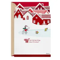 The Peanuts® Gang Love, Laughter and Fun Christmas Card for only USD 6.99 | Hallmark