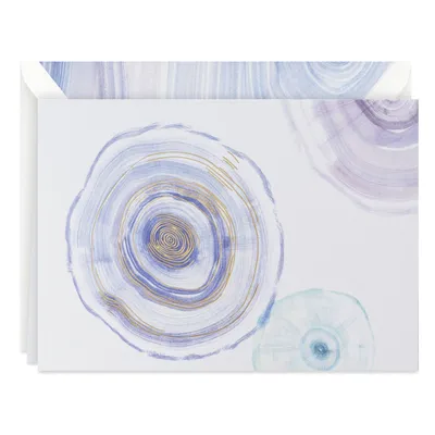 Watercolor Circles Boxed Blank Note Cards, Pack of 8 for only USD 14.99 | Hallmark