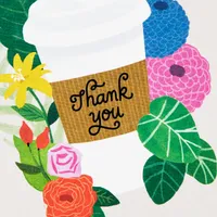 Coffee Bouquet Boxed Blank Thank-You Notes, Pack of 10 for only USD 9.99 | Hallmark