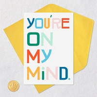 You're On My Mind Funny Thinking of You Card for only USD 3.99 | Hallmark